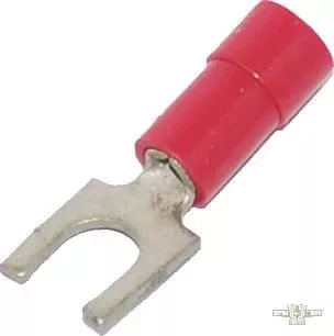 0.7-1.2mm Red PVC Fork Terminal for Harley Davidson
