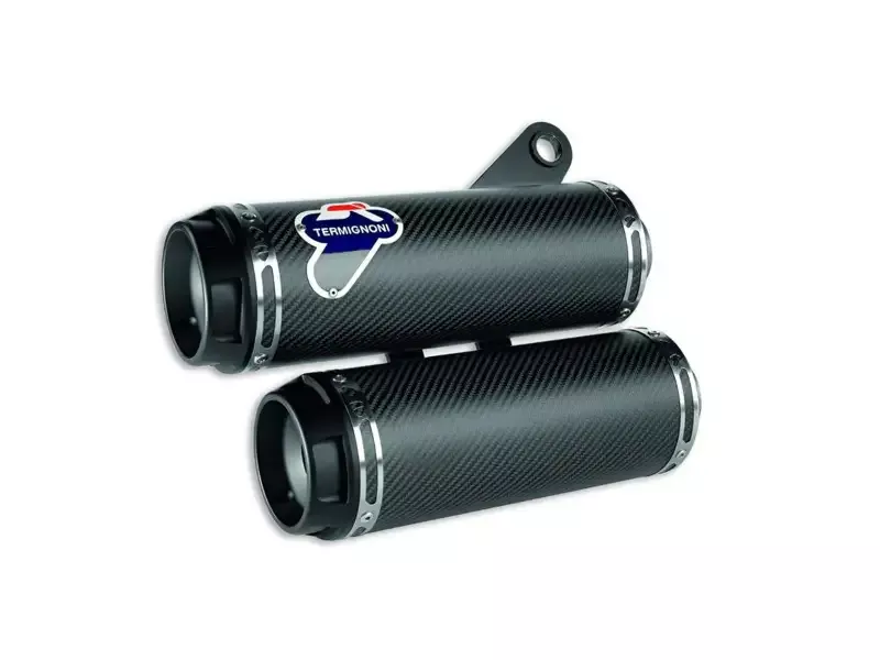 003CR – PAIR OF TERMIGNONI CARBON RACING SILENCERS DUCATI MONSTER 1200