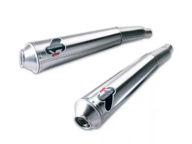 033IR – PAIR OF RACING SILENCERS CROMO TERMIGNONI DUCATI GT 1000