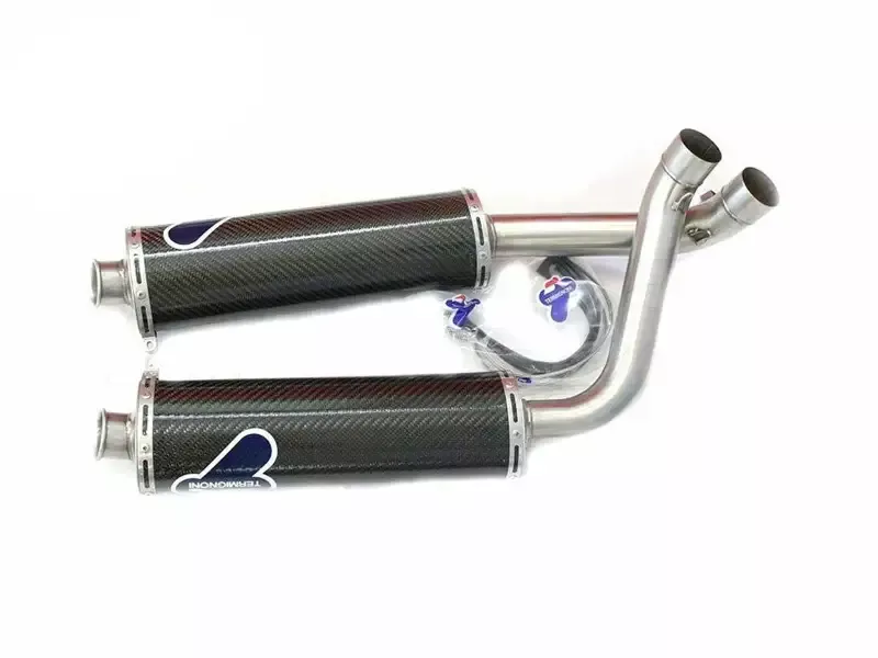 042CR – PAIR OF RACING CARBON SILENCERS TERMIGNONI DUCATI 748/916/996/998