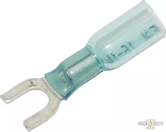 1.6-2.0 mm Heat Sealable Fork Terminal Green For Harley-Davidson