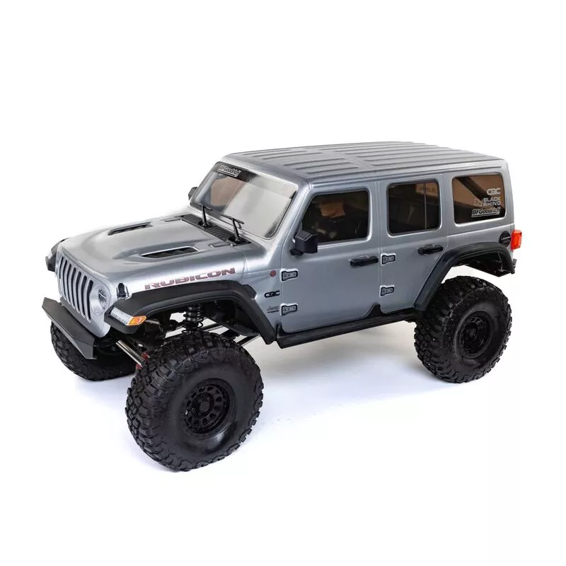 1/6 SCX6 Jeep JLU Wrangler 4WD Rock Crawler RTR Silver - AXI05000T2