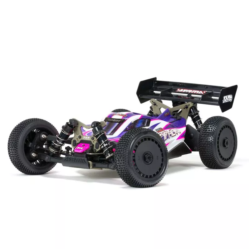 1/8 TLR Tuned TYPHON 4X4 Roller Buggy - Pink/Purple - ARA8306