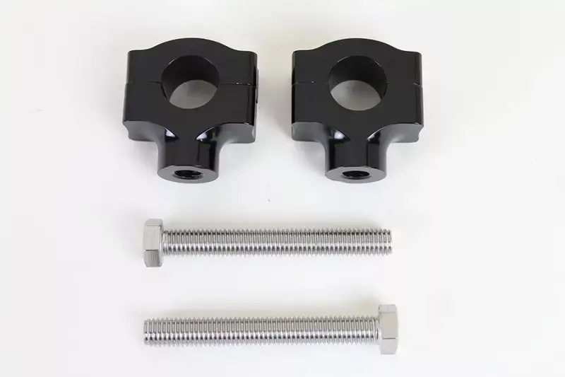 1 Handlebar Riser Set Black