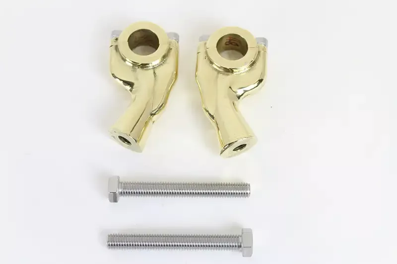 1 Smooth Pullback Riser Set Brass Sand