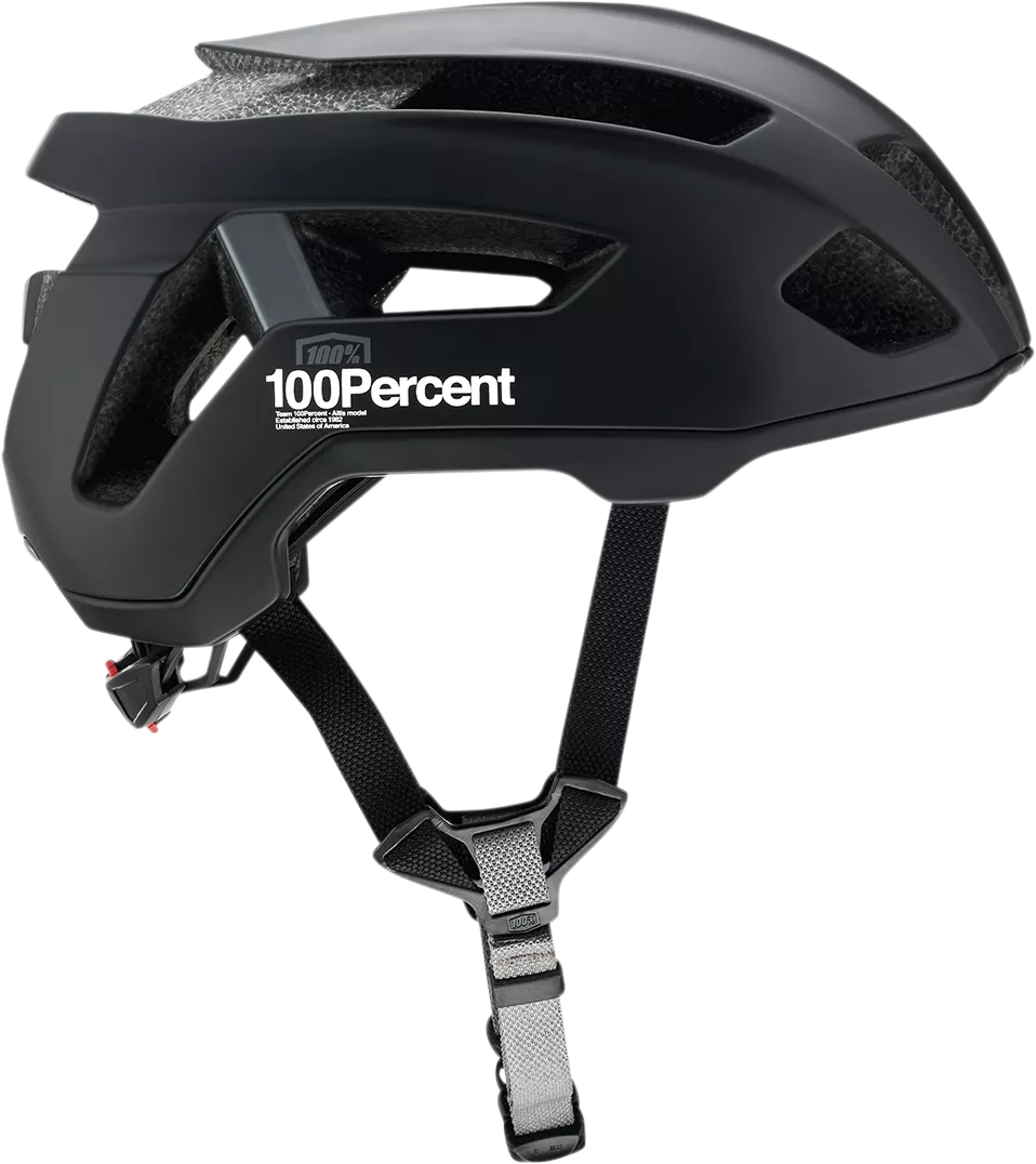 100% Altis Gravel Helmet - Black, XS/S - Advanced Ventilation and Safety Features