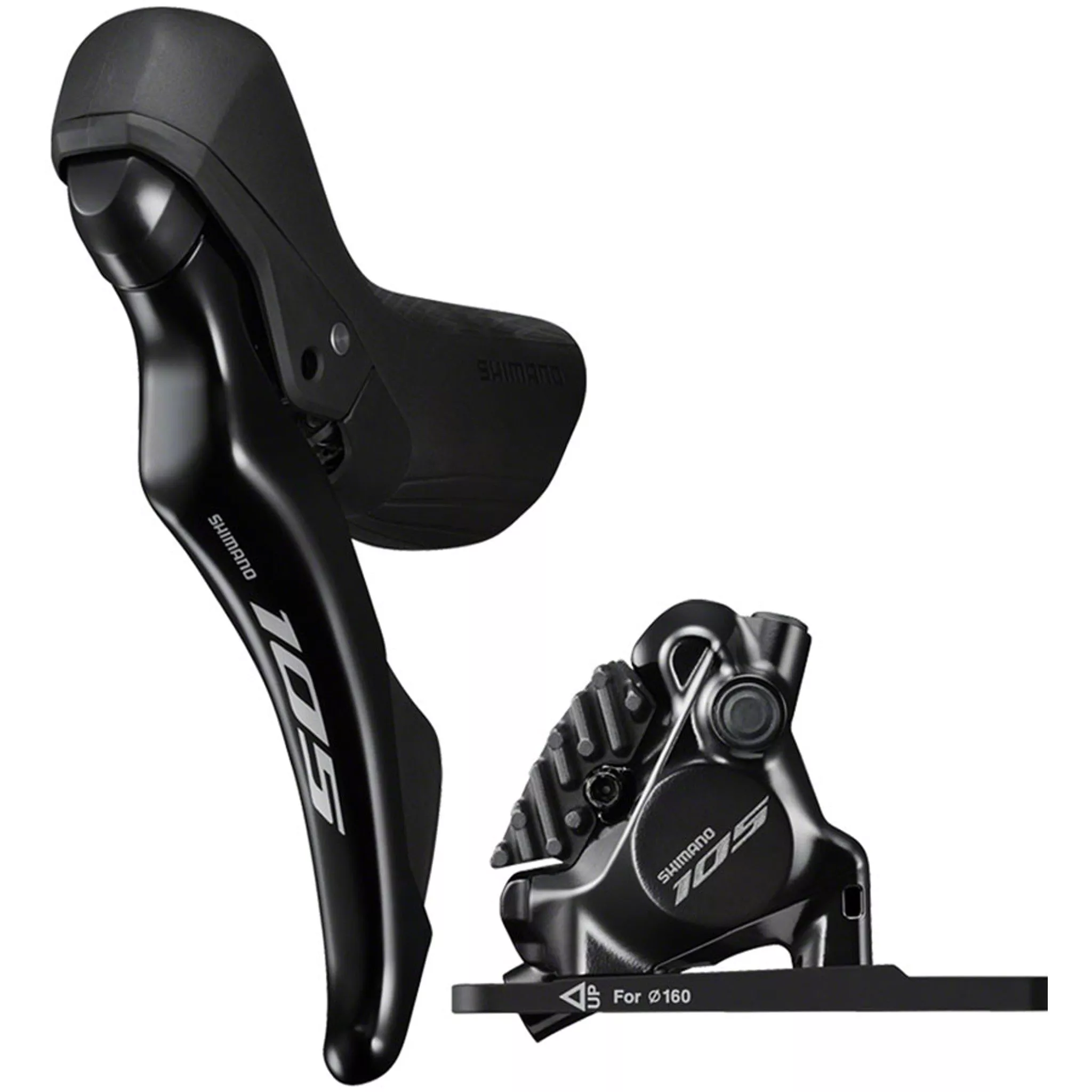 105 ST-R7120 Shift/Brake Lever with BR-R7170 Disc Brake Caliper