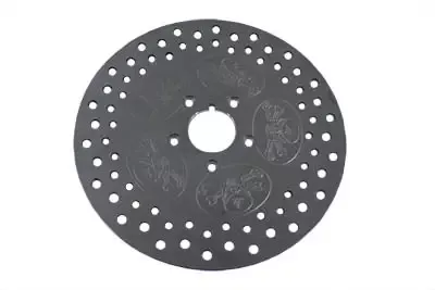 11-1/2 Rear Brake Disc Skull Design Stainless Steel