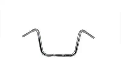 12 Buffalo Ape Hanger Handlebar with Indents Chrome
