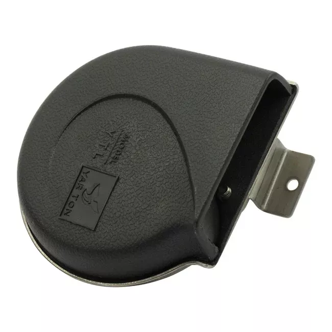 12V Marine Horn with Black Snail Cover for Harley-Davidson