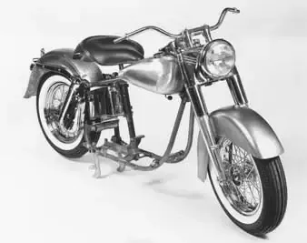 1958-59′ Harley Davidson Panhead Rolling Chassis Kit-Chrome