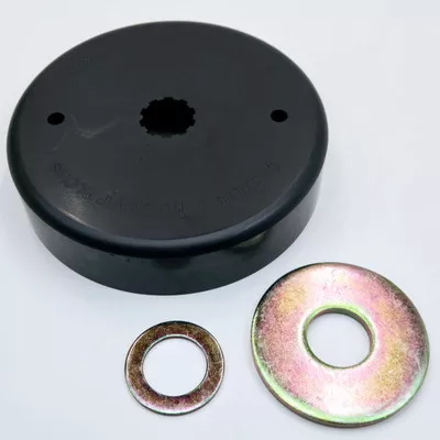 22-32 Amp Alternator Rotor with Washers For 1981-1994 Harley FX, Tour Glide FLT, Electra Glide FLH, 1984-2000 Softail FX/FL, 1999-2003 Dyna FXD, 1984-1994 FXR with 22-32 Amp Charging System - Replaces HD# 29957-81B