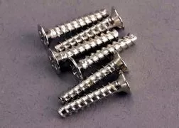 #2649 Screws, 3x15mm countersunk self-tapping (6)