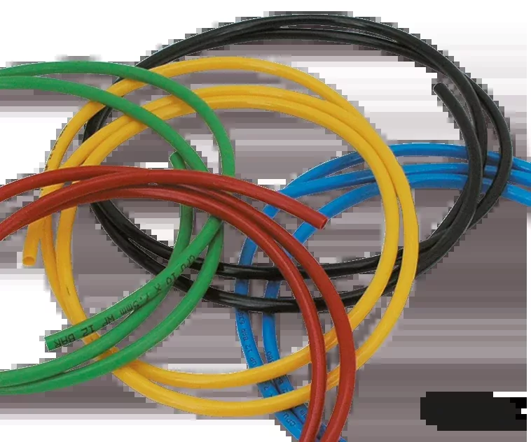 2m PU hose yellow For Harley-Davidson