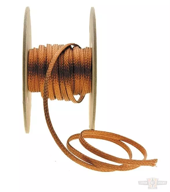 3/4" (Maximum ID) Copper Braiding, 25-Foot Roll for Harley-Davidson