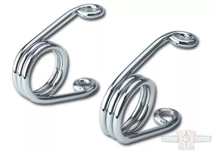 3" Hairpin Seat Springs, Chrome for Harley-Davidson