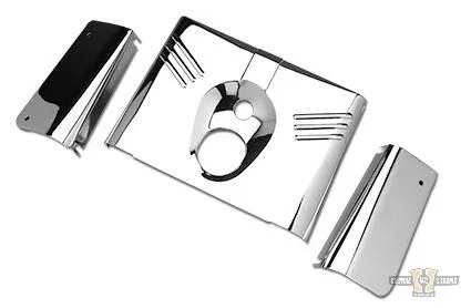 3-Piece Fork Tints for FL Softail Models Chrome For Harley-Davidson