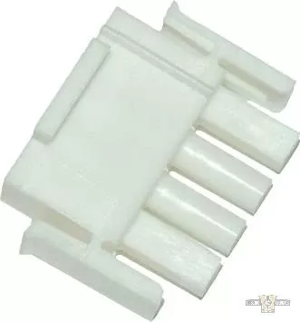 4-Wire Plug AMP Mate-N-Lock Connector Housing White For Harley-Davidson