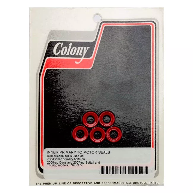 5 Harley-Davidson 786A Primary Screw Silicone Gasket