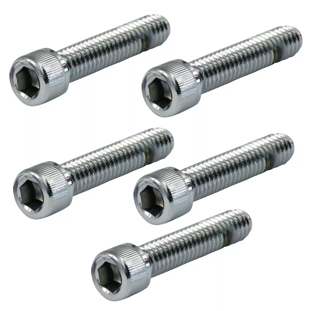 5 Screw Inches 1/4"-20 x 1-3/4" Allen For Harley-Davidson 3480A