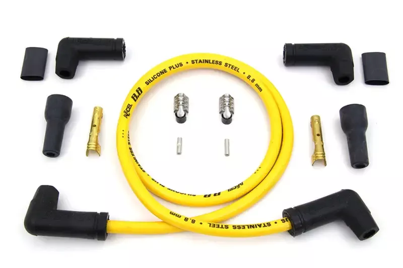 Accel Yellow 8.8mm Spark Plug Wire Kit