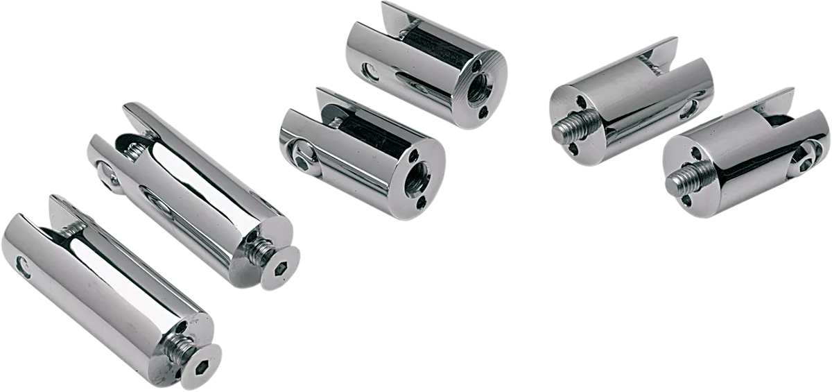 ACCUTRONIX Front Folding Footpeg Mount FPMT200-C for Motorcycle - Precision Machined Billet Aluminum