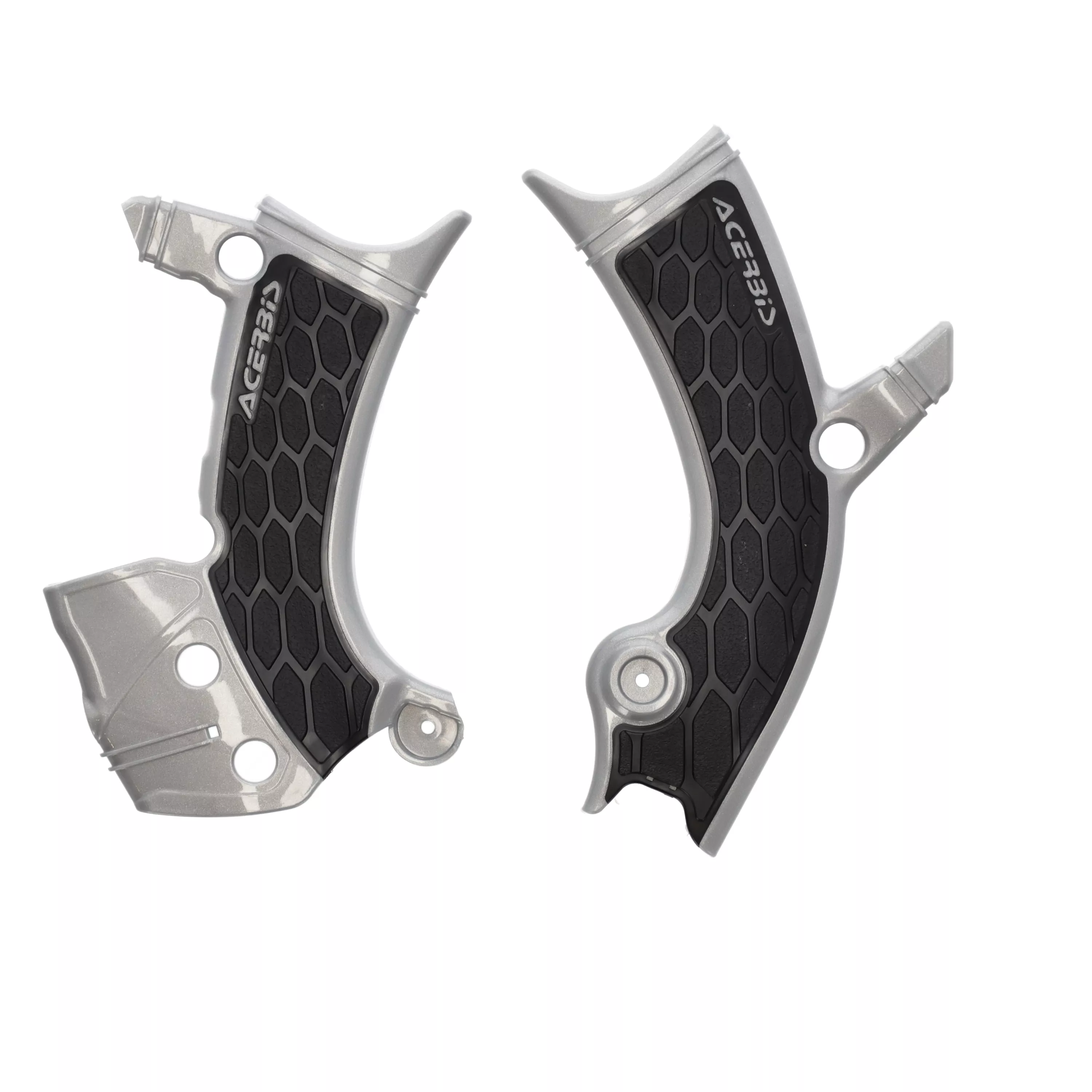 ACERBIS X Grip Frame Guard for Yamaha YZ Models * Silver/Black