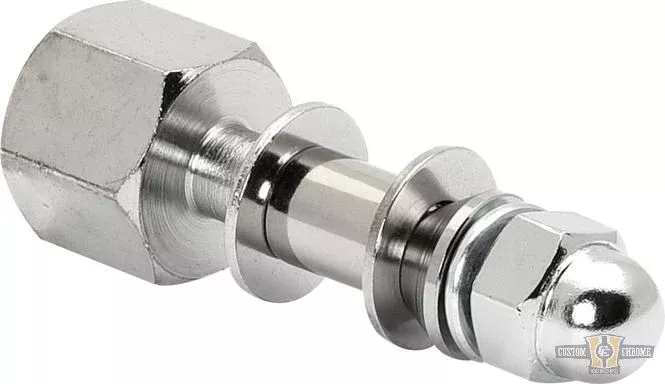 Adaptador de Montaje de Espejo Cromado para Harley-Davidson