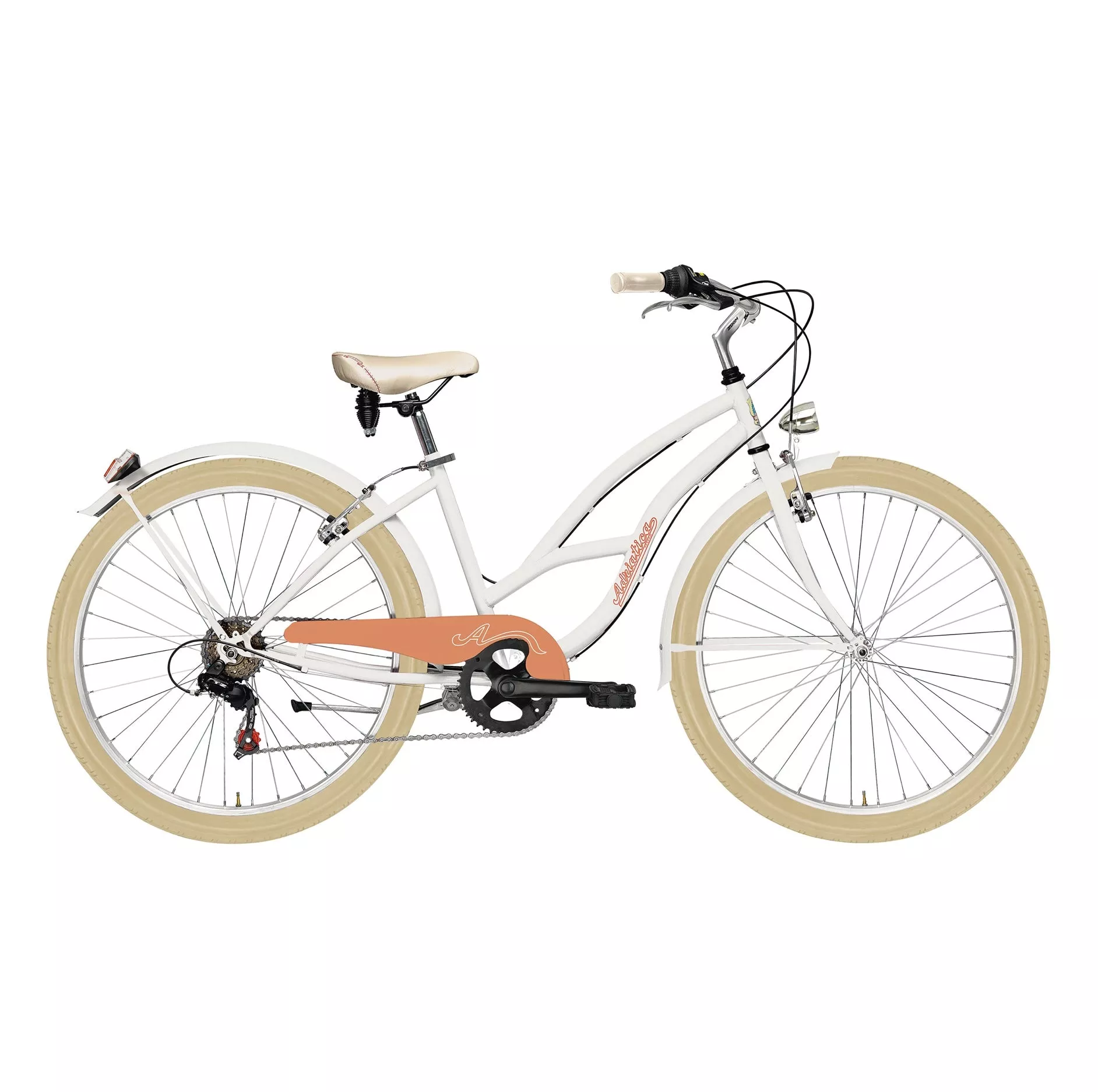 ADRIATICA CRUISER LADY 26" women's bike - white