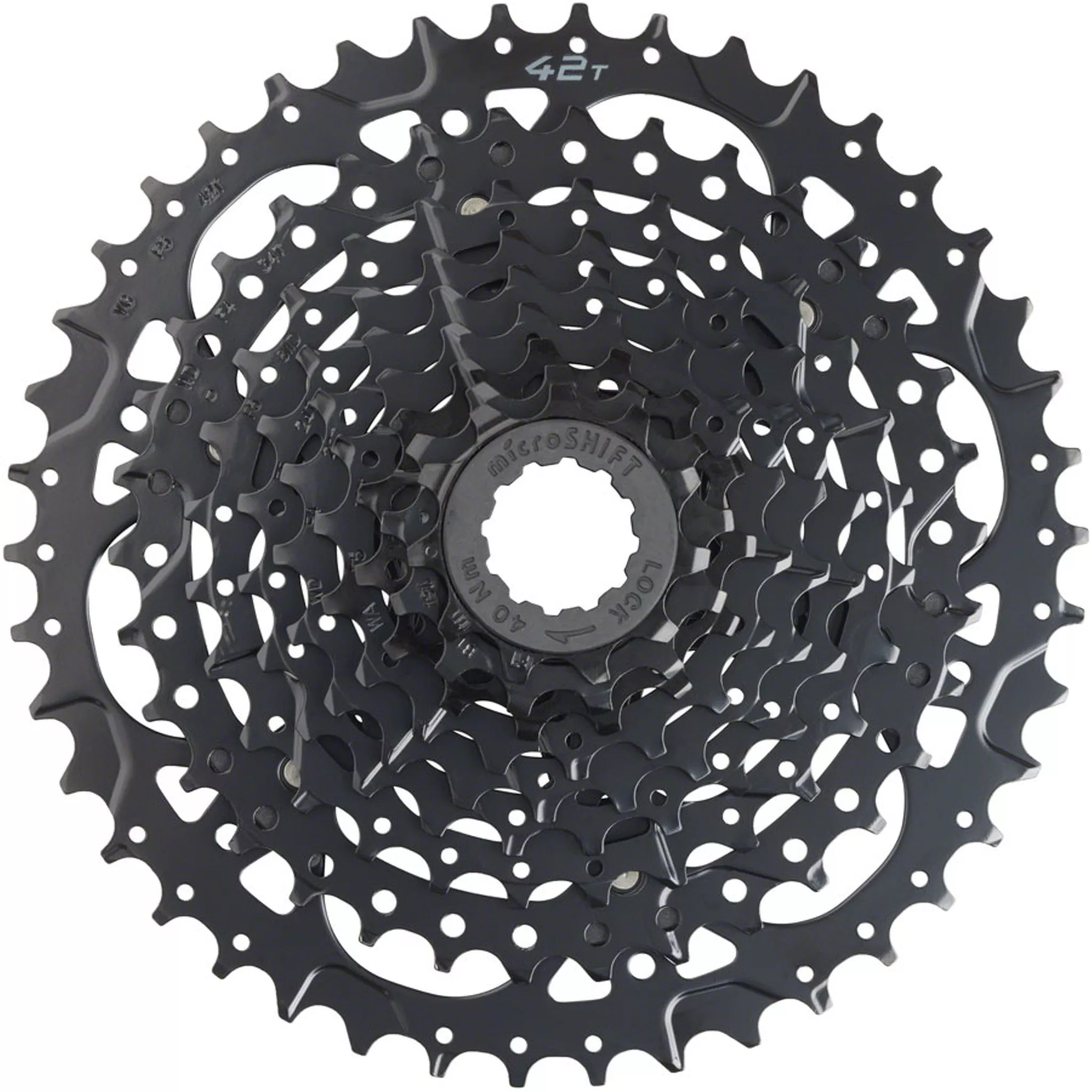 ADVENT E-Series Cassette - 9 Speed, 11-42t, Black, ED Coated