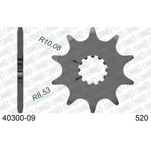 AfamFront steel motorcycle sprocket 520 09 dents