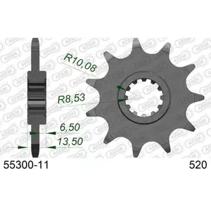AfamFront steel motorcycle sprocket 520 11 dents