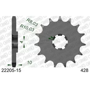 AfamMotorcycle sprocket 428-