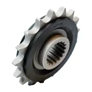 AfamMotorcycle sprocket with front rubber noise reducer 525 17 dents