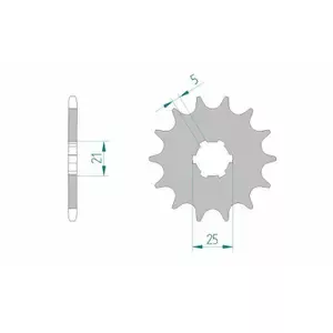 AfamSprocket 520 13 T