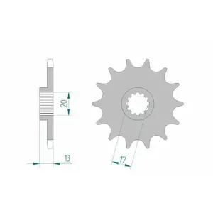 AfamSprocket #520 94215