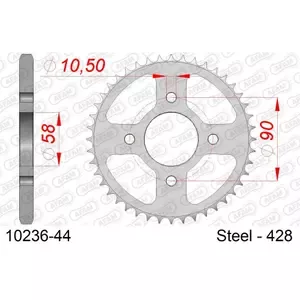 AfamSteel sprocket 428 44 dents