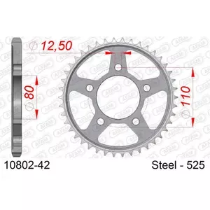 AfamSteel sprocket 525 42 dents