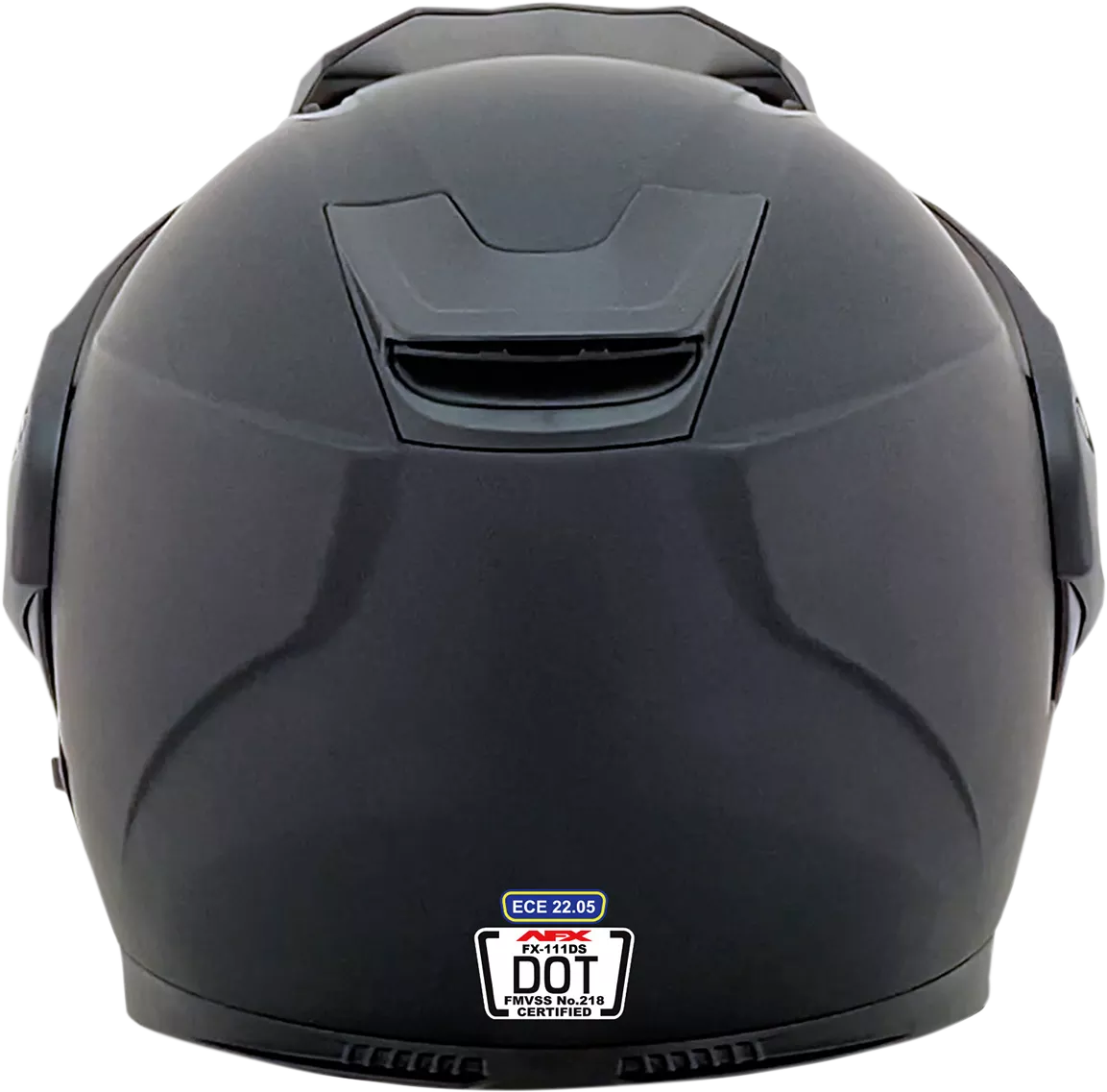 AFX FX-111DS Matte Black Large Snow Helmet with Advanced Shell Design and Microlock System