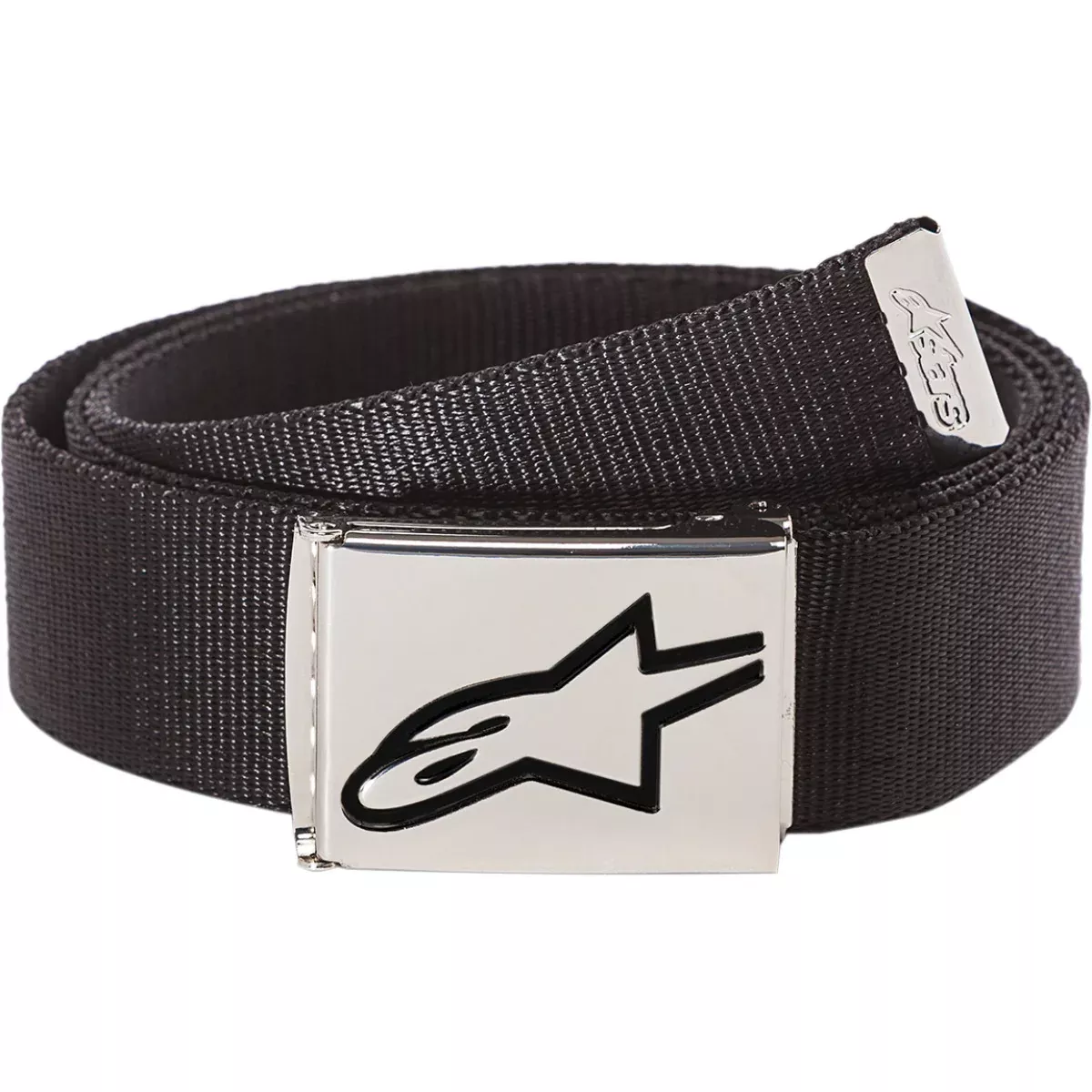 Ageless Web Belts Black/Chrome
