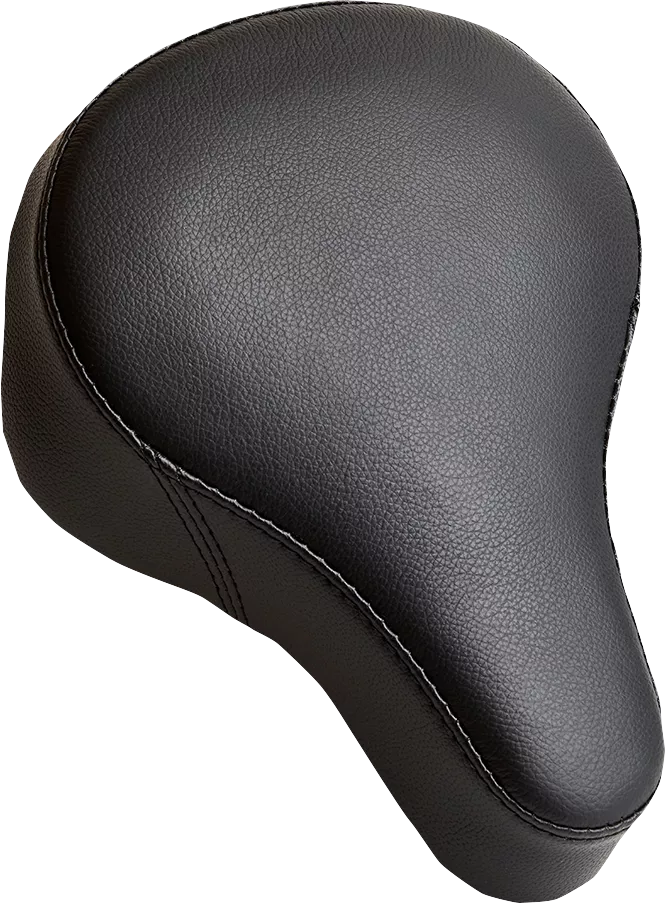 AIRHAWK Medium Bike/E-Bike/Exercise Bike Seat with Genuine Leather Cover - Model FA-BIKE-MD-SM
