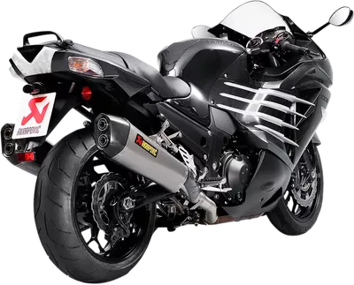 AKRAPOVIC Mufflers - Dual Titanium andCarbon Fiber Slip-on Mufflers for 2012-2022 Kawasaki ZX-14R models - S-K14SO6-HZAAT