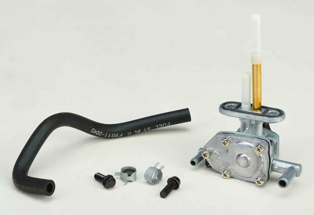 ALL BALLS Fuel Valve for Suzuki LT-F500F Vinson 500 4X4 * OE Replacement with Fuel Line and Gaskets