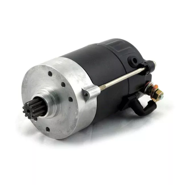 All Balls Starter Motor, Hitachi Style, 1.4 kW, Black, for Harley-Davidson
