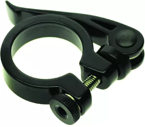 ALLOY QR SEAT CLAMP - Black 34.9mm