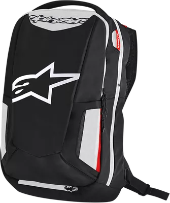 ALPINESTARS City Hunter Backpack - Black/White/Red 6107717-123