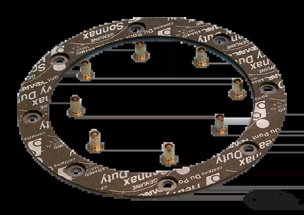 Alto backing plate w/rivets BT41-83 For Harley-Davidson