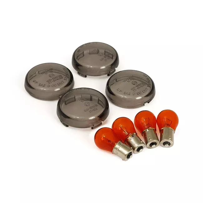 Approved Smoked Turn Signal Lenses for Harley-Davidson V-Rod