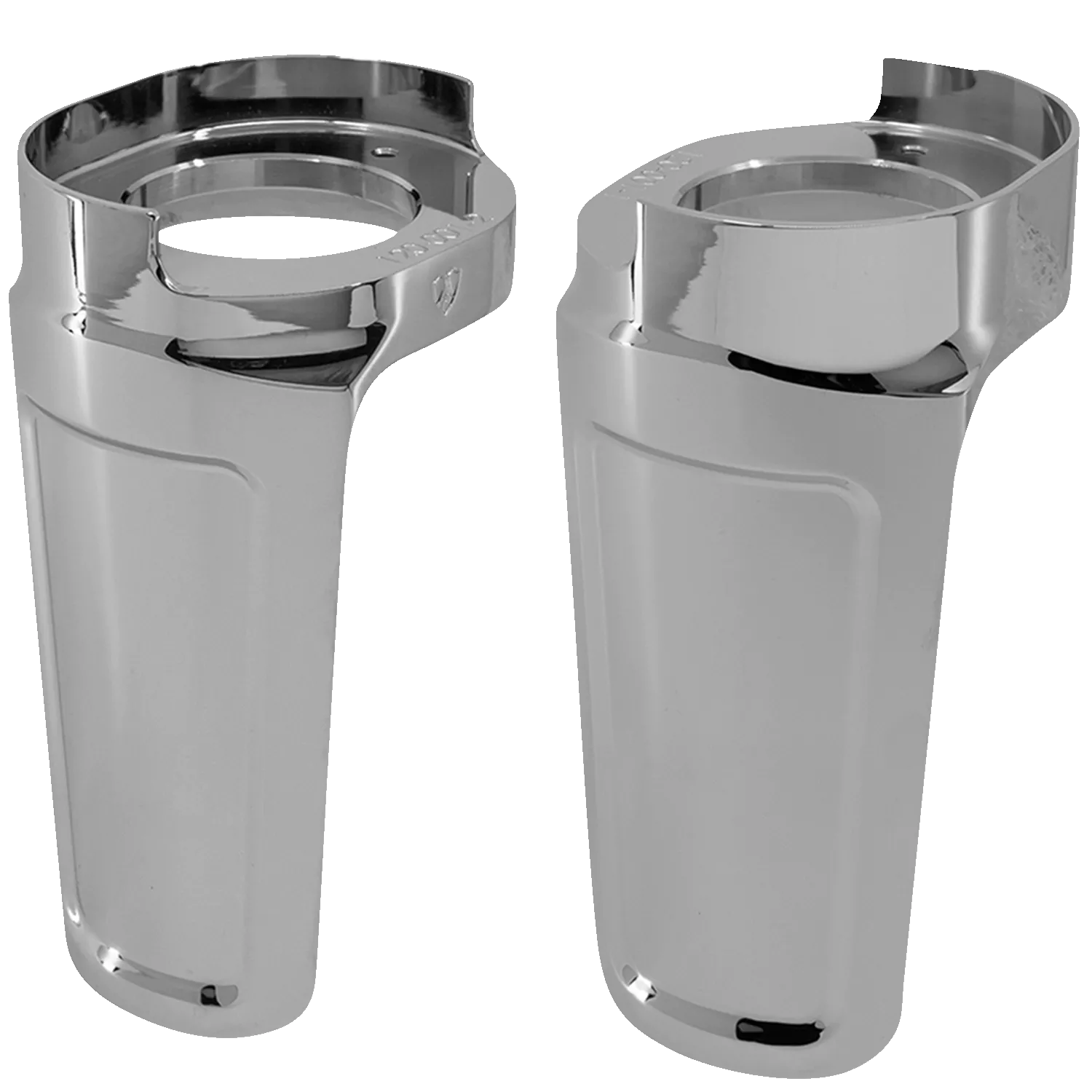 ARLEN NESS 120-011 Chrome 49mm Fork Legs for Factory Brake Calipers - Touring Models