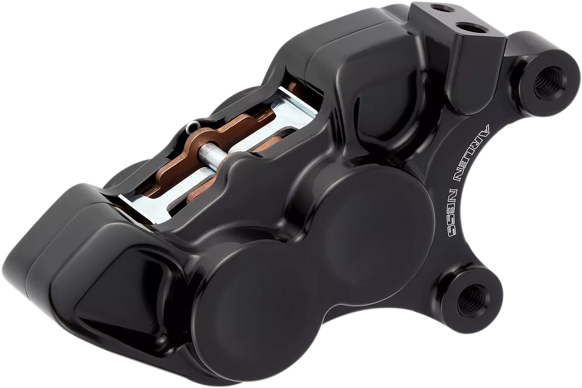 ARLEN NESS 4-Piston Front Right Brake Caliper for 11.8-Inch Rotors - Black | Part #02-223